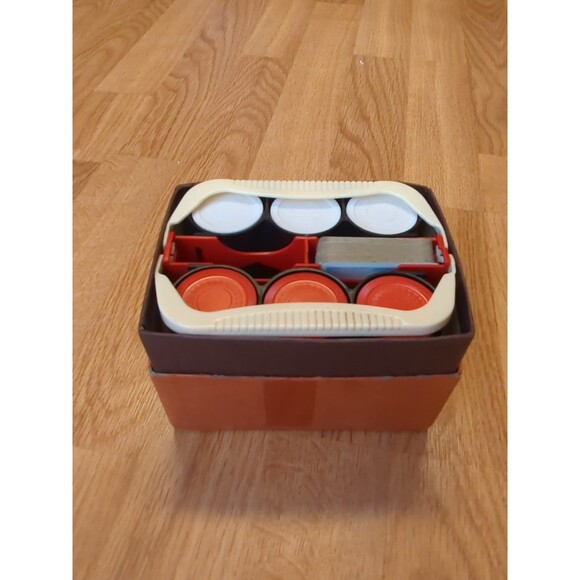 Handy Ante Plastic Poker Chips Rack 6 Removable Trays and 1 Set Playing Cards - Picture 3 of 10